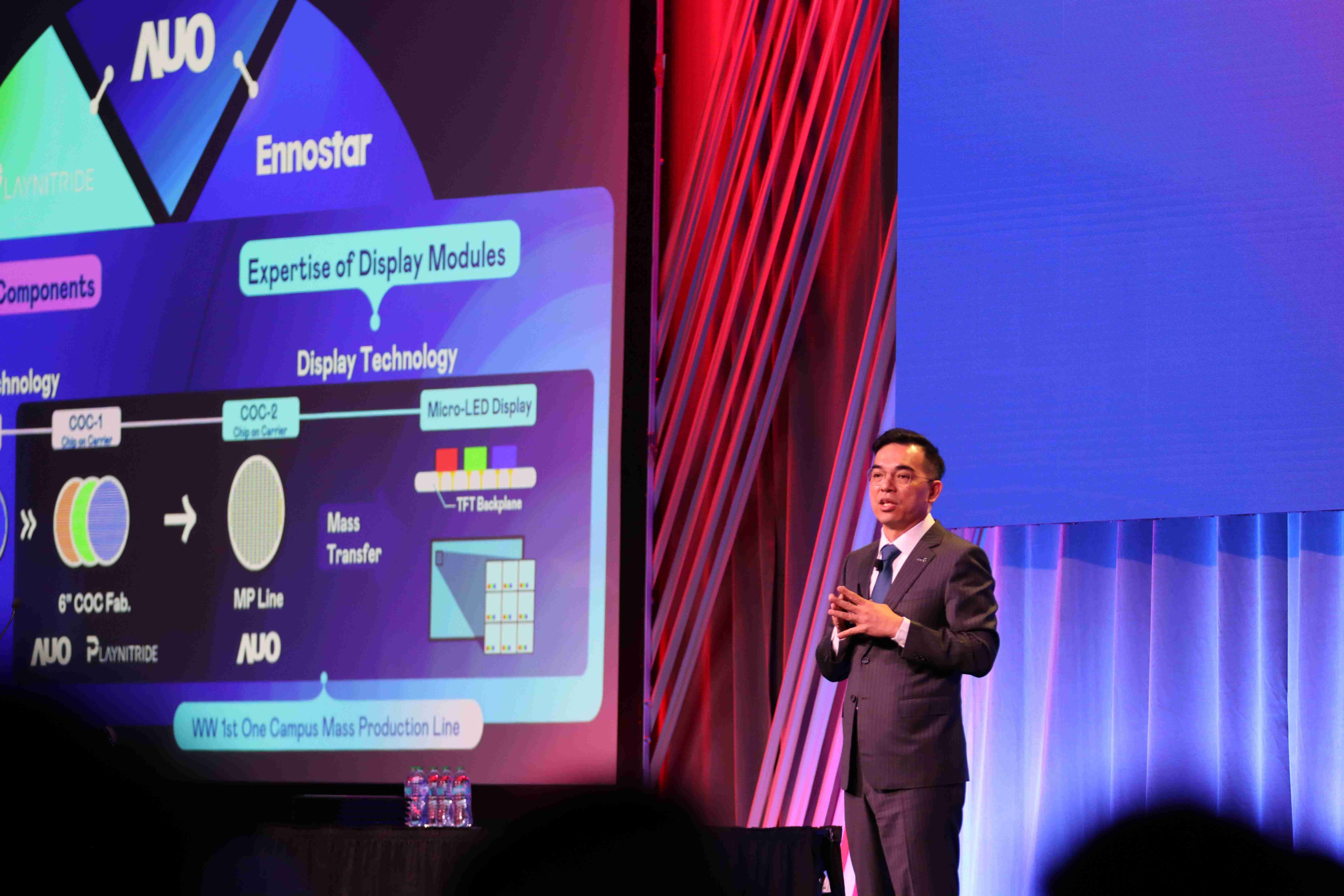 2025 SID显示周登场，，，壹号平台光电执行长暨总经理柯富仁博士以〝Redefining Displays: Inspiring New Possibilities〞发表主题演说，，带领壹号平台以智能显示解决方案先驱，，透过AI赋能，，，重塑显示的视觉创新体验